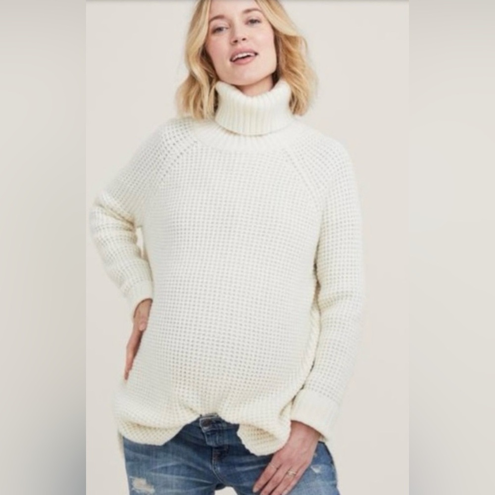 HATCH Maternity 100% Merino Wool Sweater